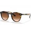 Lunettes de soleil Ray Ban RB9064S Kids Polished Havana Dark Brown