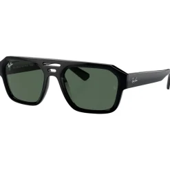 Lunettes de soleil Ray Ban RB4397 Corrigan Polished Black Green G-15