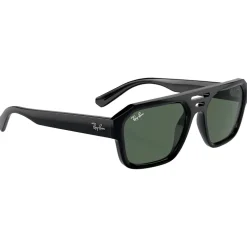 Lunettes de soleil Ray Ban RB4397 Corrigan Polished Black Green G-15