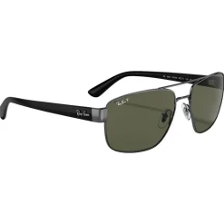 Lunettes de soleil Ray Ban RB3663 Polished Gunmetal Green G-15 Polar