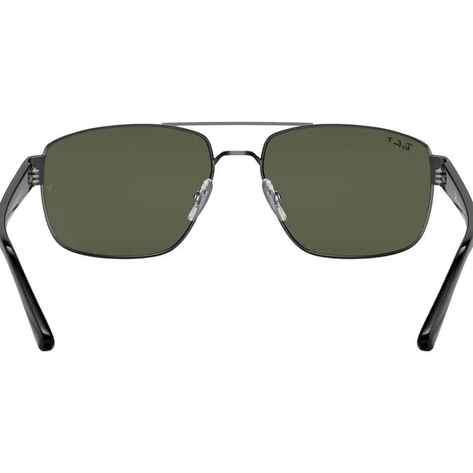 Lunettes de soleil Ray Ban RB3663 Polished Gunmetal Green G-15 Polar