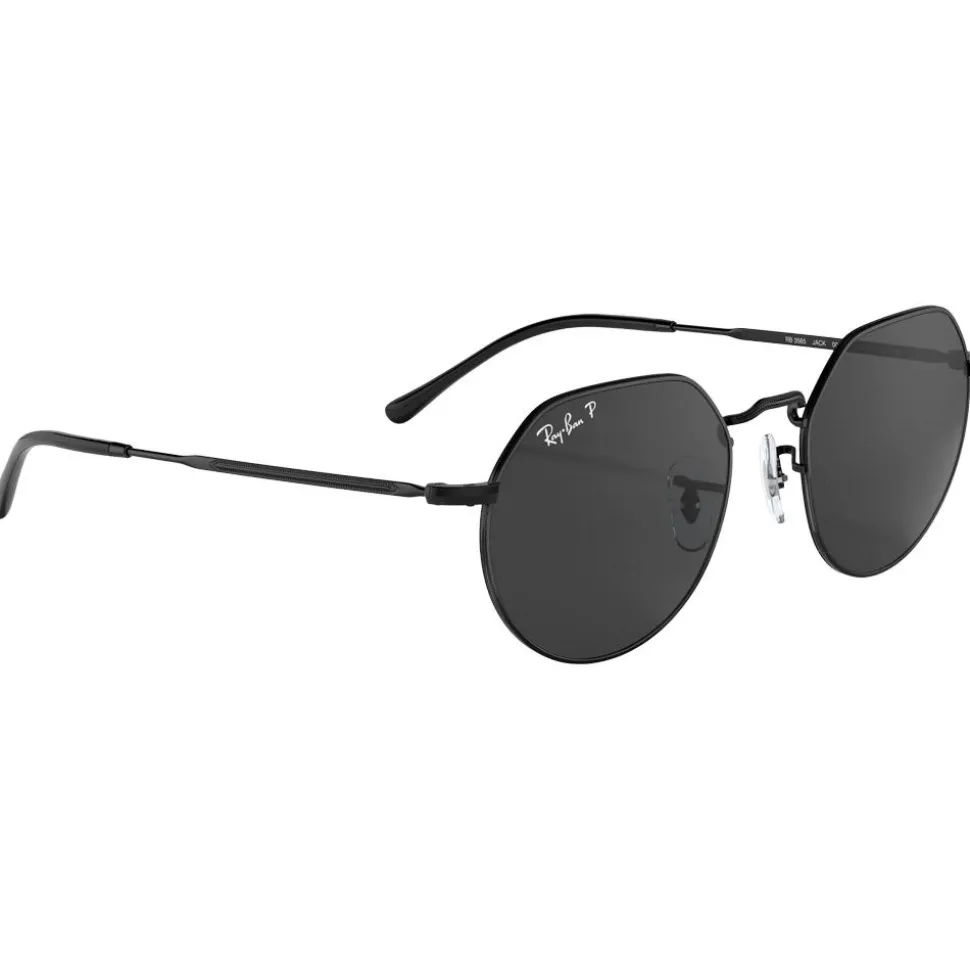 Lunettes de soleil Ray Ban RB3565 Jack Polished Black Polar Black