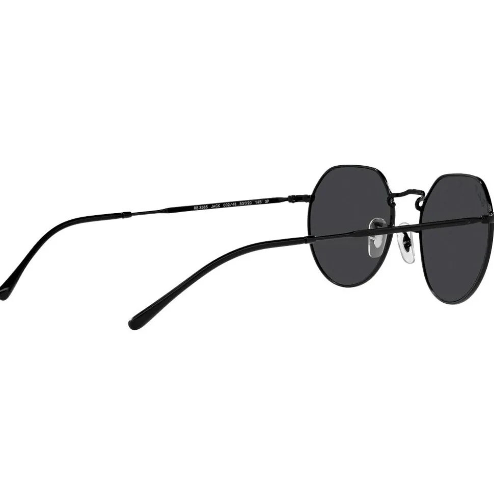 Lunettes de soleil Ray Ban RB3565 Jack Polished Black Polar Black