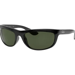 Lunettes de soleil Ray Ban RB4089 Balorama Polished Black Green G-15