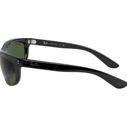 Lunettes de soleil Ray Ban RB4089 Balorama Polished Black Green G-15