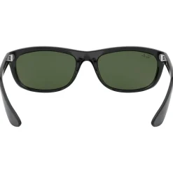 Lunettes de soleil Ray Ban RB4089 Balorama Polished Black Green G-15
