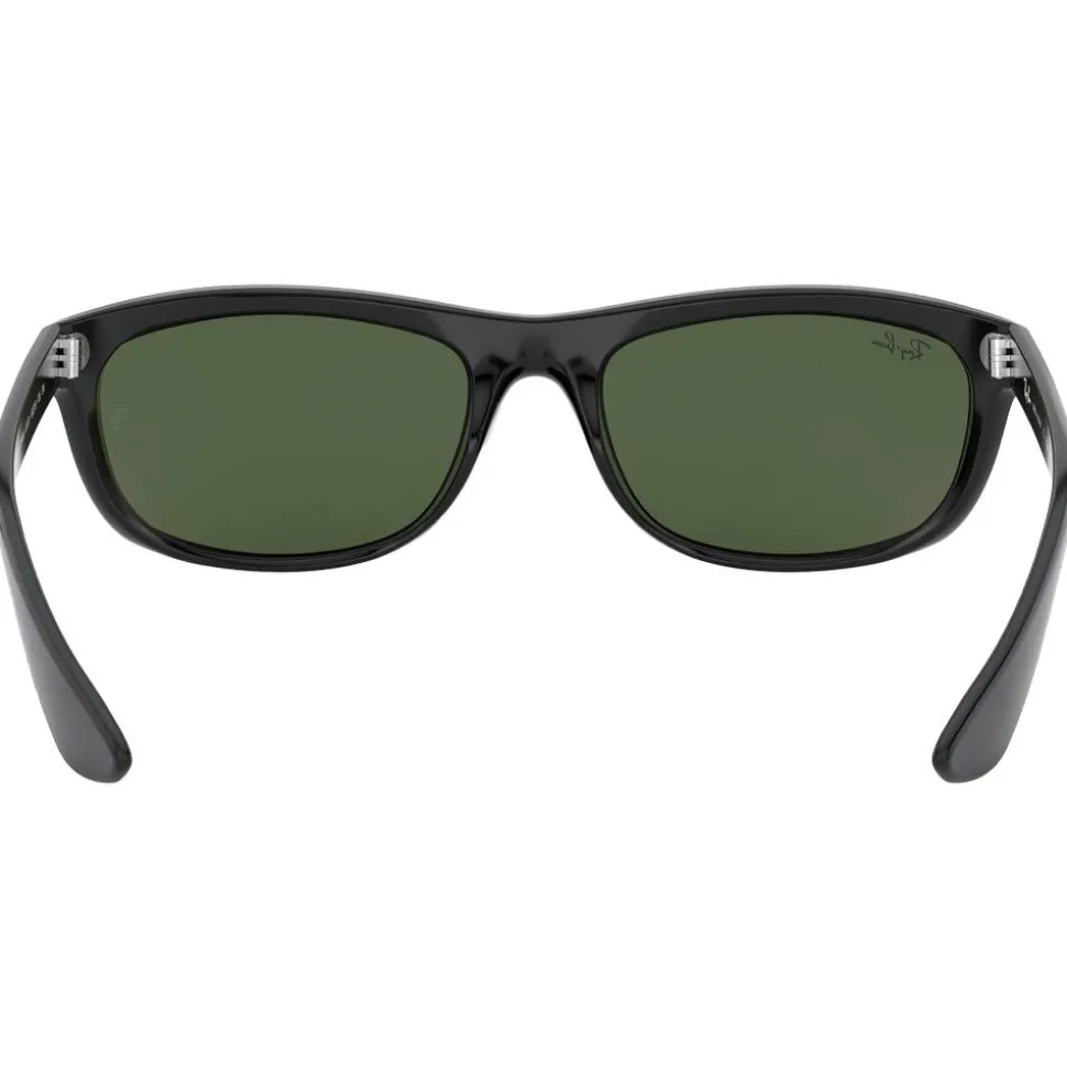 Lunettes de soleil Ray Ban RB4089 Balorama Polished Black Green G-15