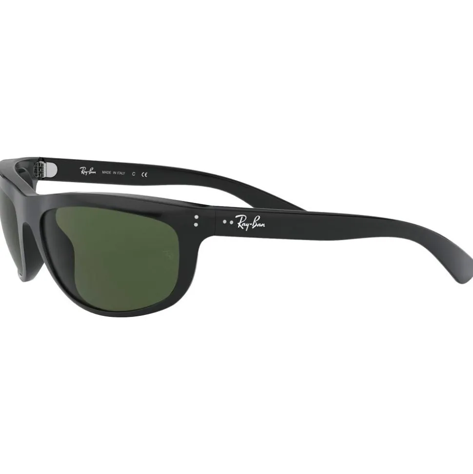 Lunettes de soleil Ray Ban RB4089 Balorama Polished Black Green G-15