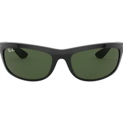 Lunettes de soleil Ray Ban RB4089 Balorama Polished Black Green G-15