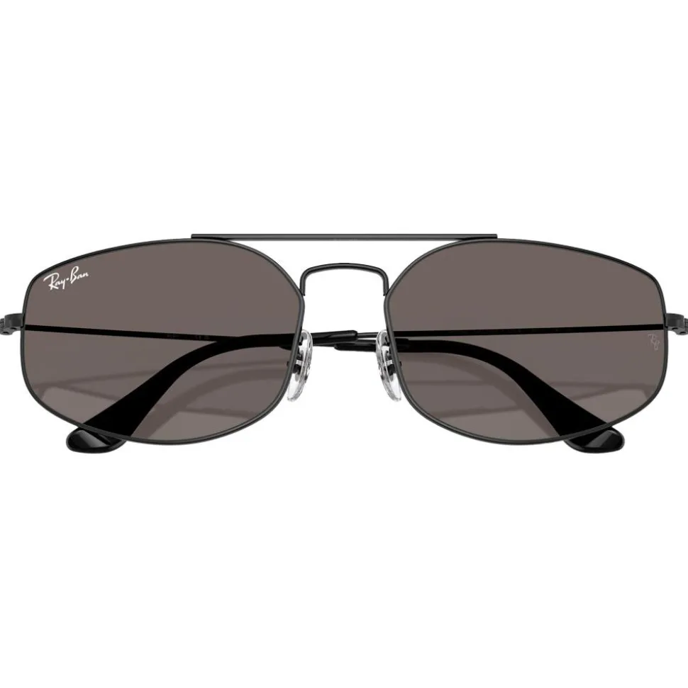 Lunettes de soleil Ray Ban RB3845 Explorer V Polished Black Dark Grey