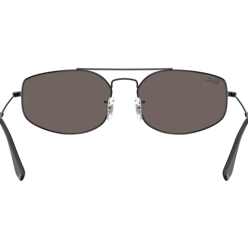 Lunettes de soleil Ray Ban RB3845 Explorer V Polished Black Dark Grey