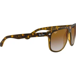 Lunettes de soleil Ray Ban RB4147 Boyfriend Polished Light Havana Gradient Light Brown