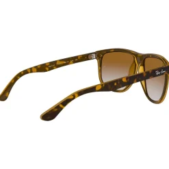 Lunettes de soleil Ray Ban RB4147 Boyfriend Polished Light Havana Gradient Light Brown