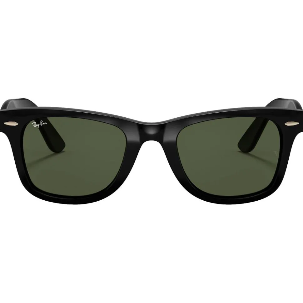 Lunettes de soleil Ray Ban RB4340 Wayfarer Ease Polished Black Green G-15