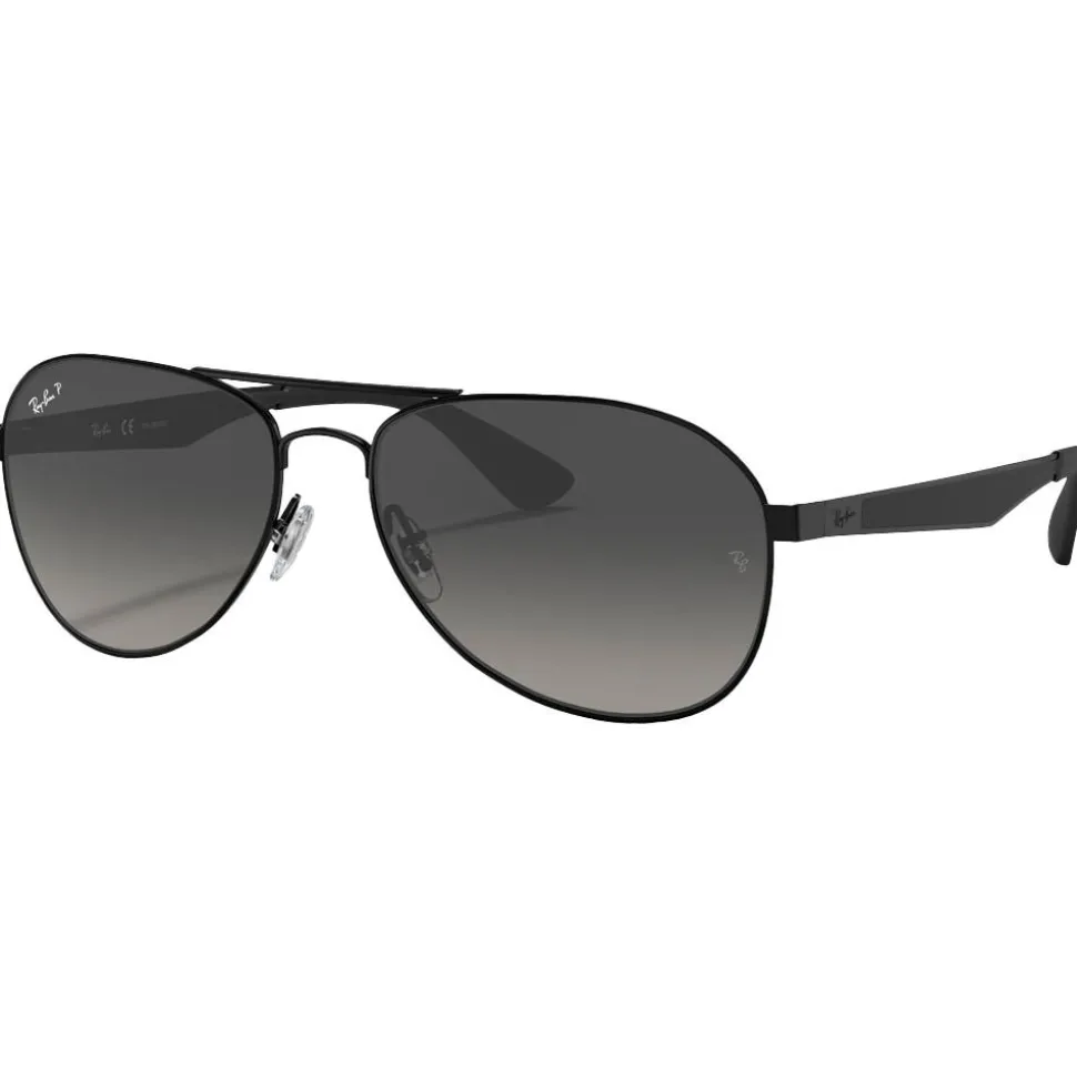 Lunettes de soleil Ray Ban RB3549 Polished Black Grey Polar