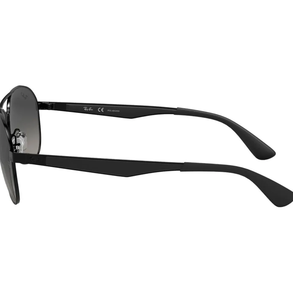 Lunettes de soleil Ray Ban RB3549 Polished Black Grey Polar