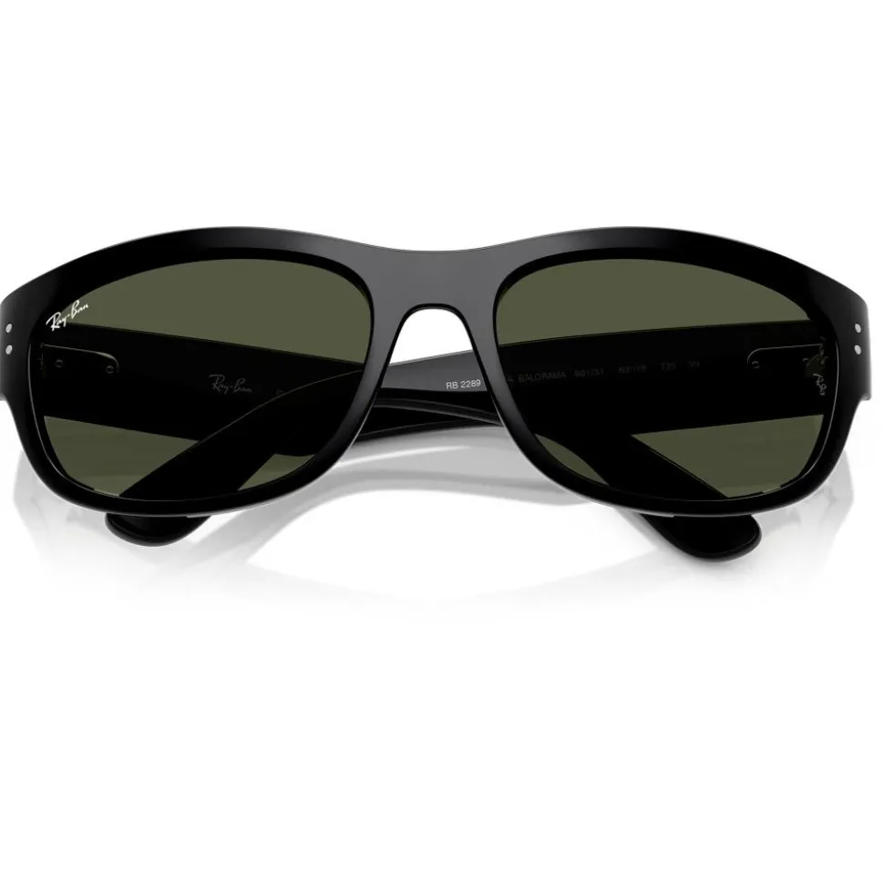 Lunettes de soleil Ray Ban RB2289 Mega Balorama Polished Black Green G-15