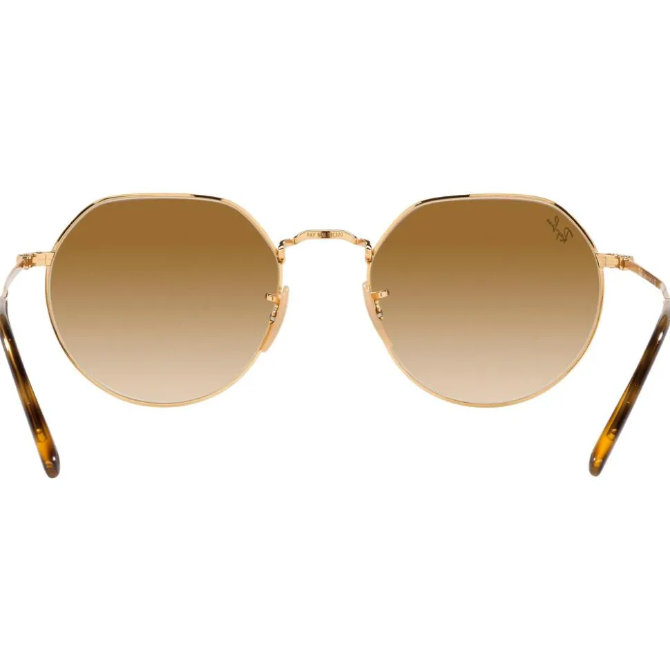 Lunettes de soleil Ray Ban RB3565 Jack Polished Gold Brown