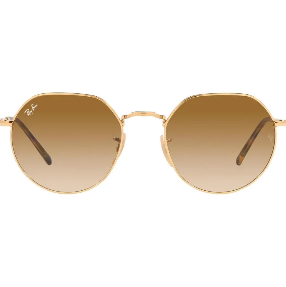 Lunettes de soleil Ray Ban RB3565 Jack Polished Gold Brown