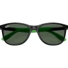 Lunettes de soleil Ray Ban RJ9077S Disney Sun Kids Toy Story Polished Black Green Dark Green