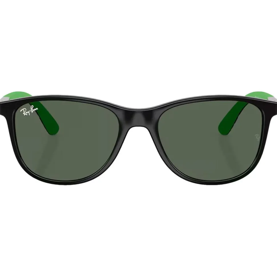 Lunettes de soleil Ray Ban RJ9077S Disney Sun Kids Toy Story Polished Black Green Dark Green