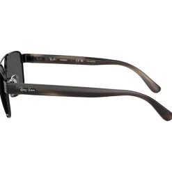 Lunettes de soleil Ray Ban RB3751CH Polished Black Chromance Dark Grey Polar