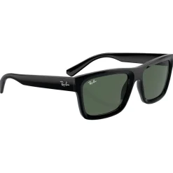 Lunettes de soleil Ray Ban RB4396 Warren Polished Black Green G-15
