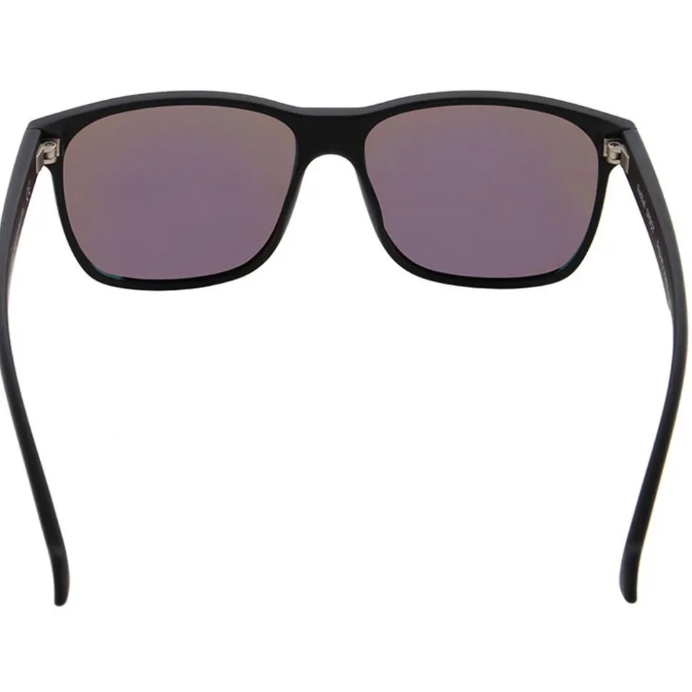 Lunettes de soleil Red Bull Spect Conor Matt Black Sky Blue Mirror