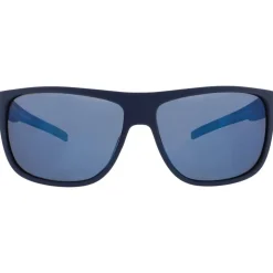 Lunettes de soleil Red Bull Spect Loom Matt Blue Smoke Blue Mirror