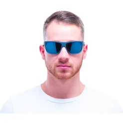 Lunettes de soleil Red Bull Spect Loom Matt Blue Smoke Blue Mirror