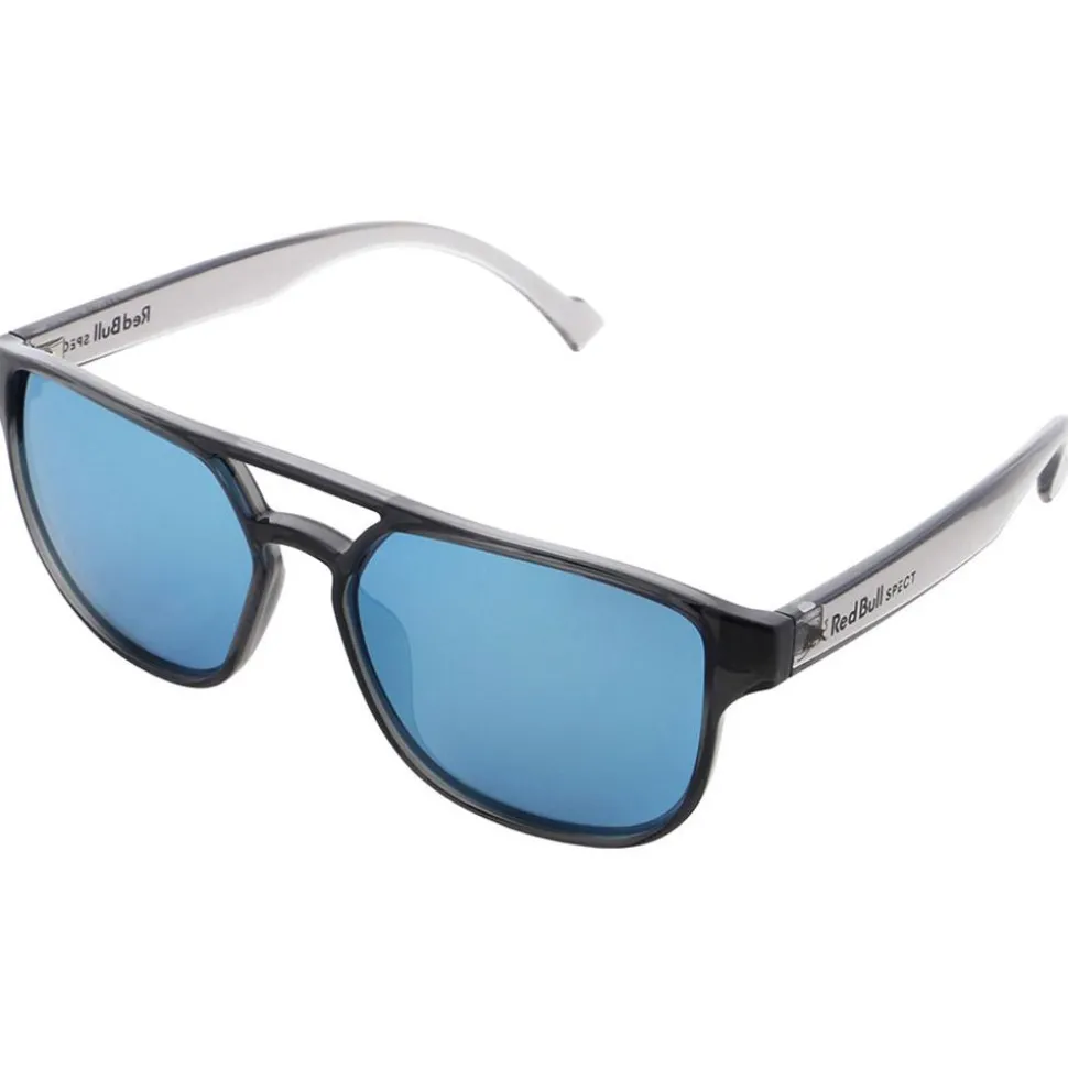 Lunettes de soleil Red Bull Spect Cooper Shiny X'tal Black Blue Grey Mirror