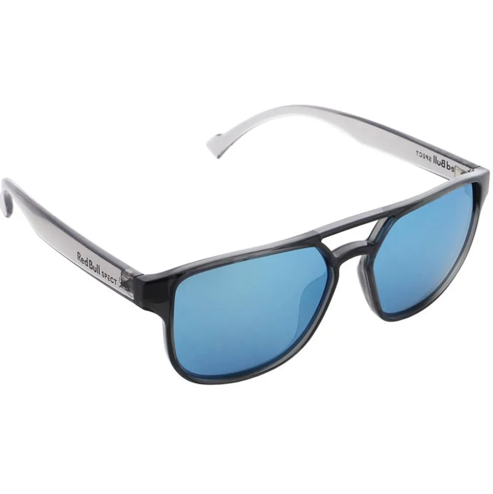 Lunettes de soleil Red Bull Spect Cooper Shiny X'tal Black Blue Grey Mirror