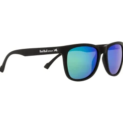 Lunettes de soleil Red Bull Spect Lake Black Smoke With Green Mirror