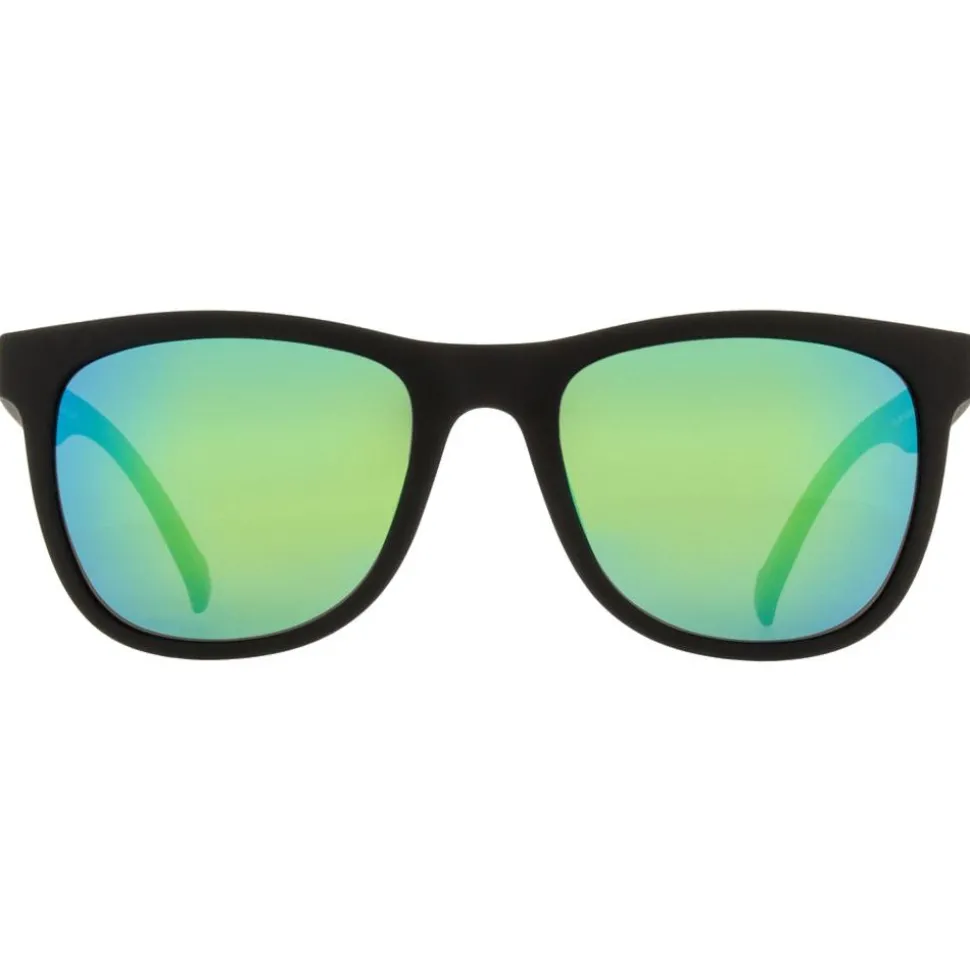 Lunettes de soleil Red Bull Spect Lake Black Smoke With Green Mirror