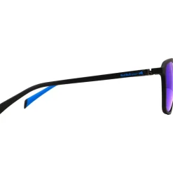 Lunettes de soleil Red Bull Spect Redps Square Matt Black Smoke Blue Mirror Polarized