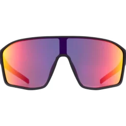 Lunettes de soleil Red Bull Spect Daft Matt Metallic Black Blue Red Purple Mirror