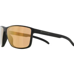 Lunettes de soleil Red Bull Spect Drift Matt Black Brown Gold Mirror