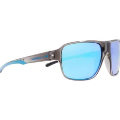 Lunettes de soleil Red Bull Spect Chop Shiny X'Tal Dark Grey Blue Smoke Blue Mirror