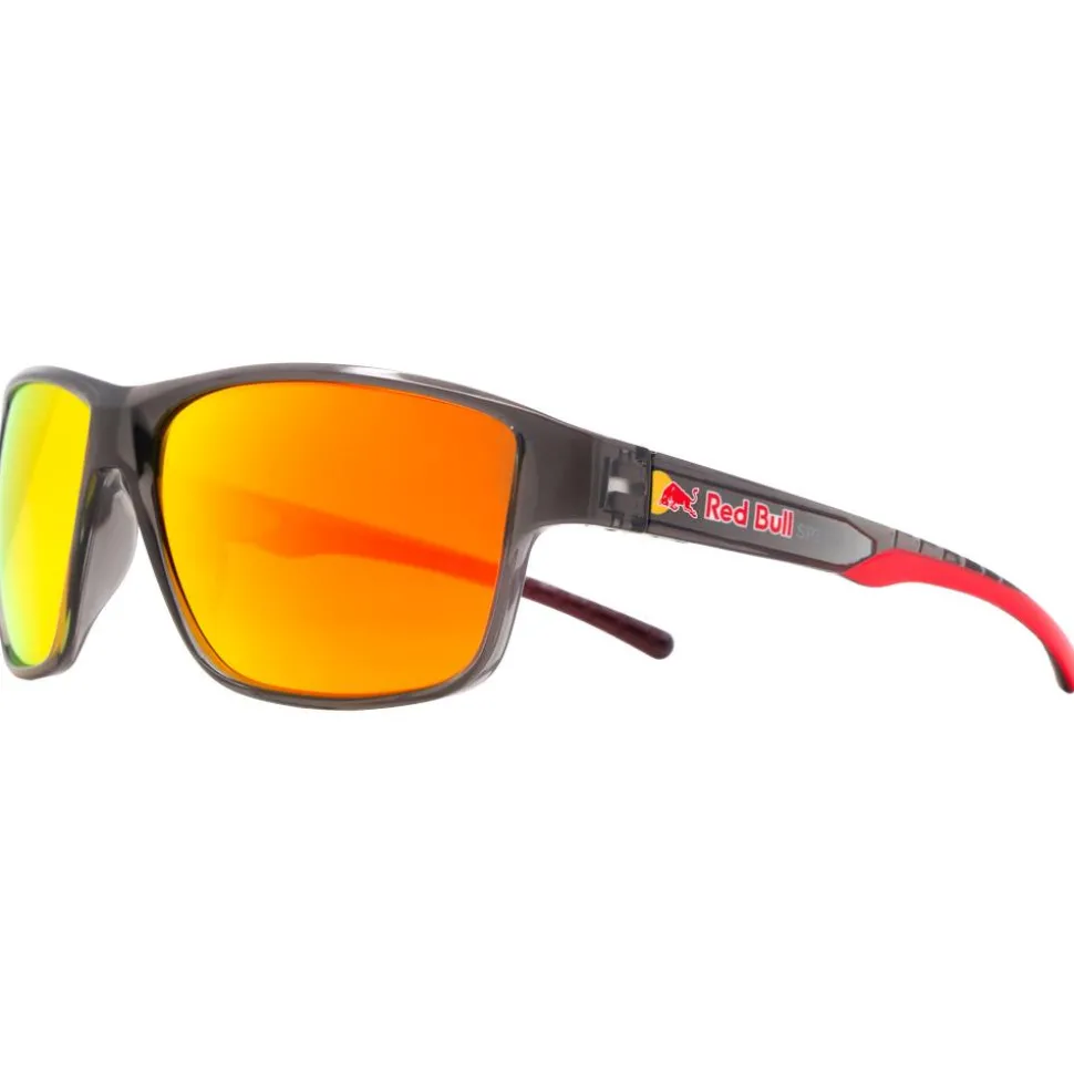 Lunettes de soleil Red Bull Spect Chess Shiny X'Tal Grey Red Brown Red Orange Mirror Polarized