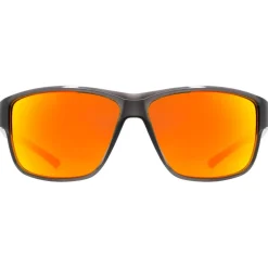 Lunettes de soleil Red Bull Spect Chess Shiny X'Tal Grey Red Brown Red Orange Mirror Polarized