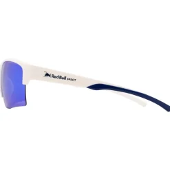 Lunettes de soleil Red Bull Spect Chain Shiny White Blue Smoke Blue Mirror Polarized