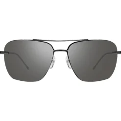 Lunettes de soleil Revo Air 3 Shiny Black Serilium Graphite Photochromic Polarized