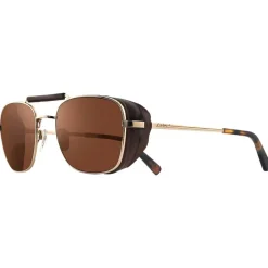 Lunettes de soleil Revo Crafted Shiny Gold Serilium Terra Polarized