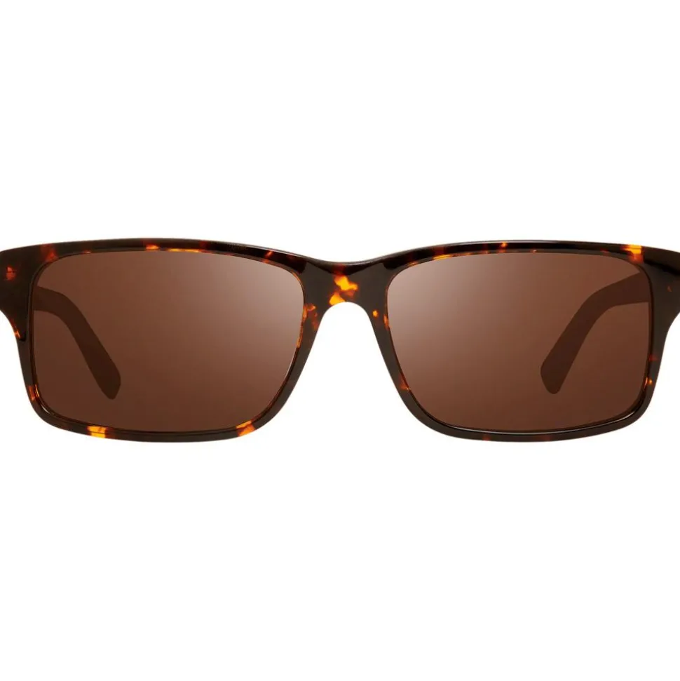 Lunettes de soleil Revo Finley Tortoise Serilium+ Terra Polarized