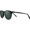 Lunettes de soleil Revo Sierra Black Crystal Smoke Green Polarized