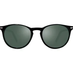 Lunettes de soleil Revo Sierra Black Crystal Smoke Green Polarized