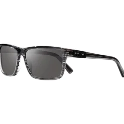 Lunettes de soleil Revo Winston Grey Horn Serilium+ Graphite Polarized