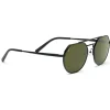 Lunettes de soleil Serengeti Shelby Matte Black Saturn 555nm