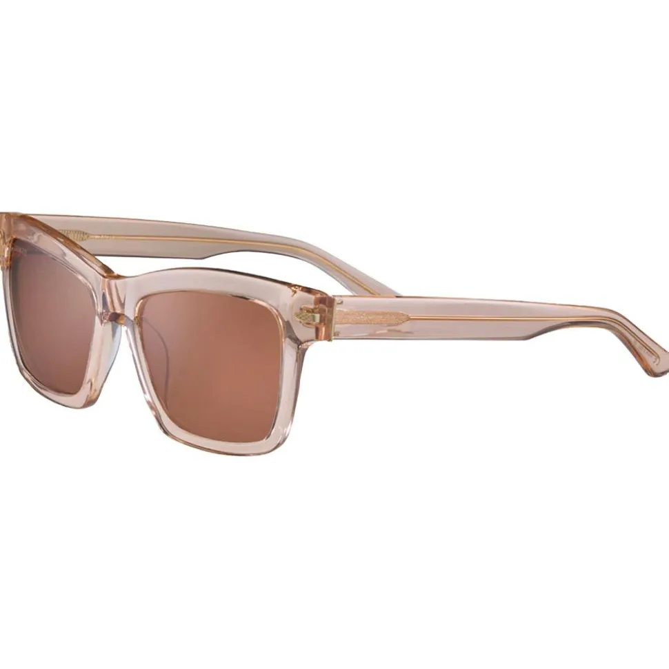 Lunettes de soleil Serengeti Winona Pink Champagne Polarized Drivers