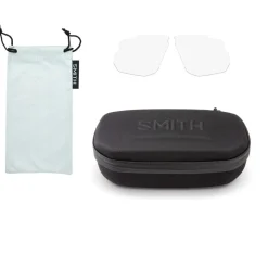 Lunettes de soleil Smith Motive Black Chromapop Red Mirror